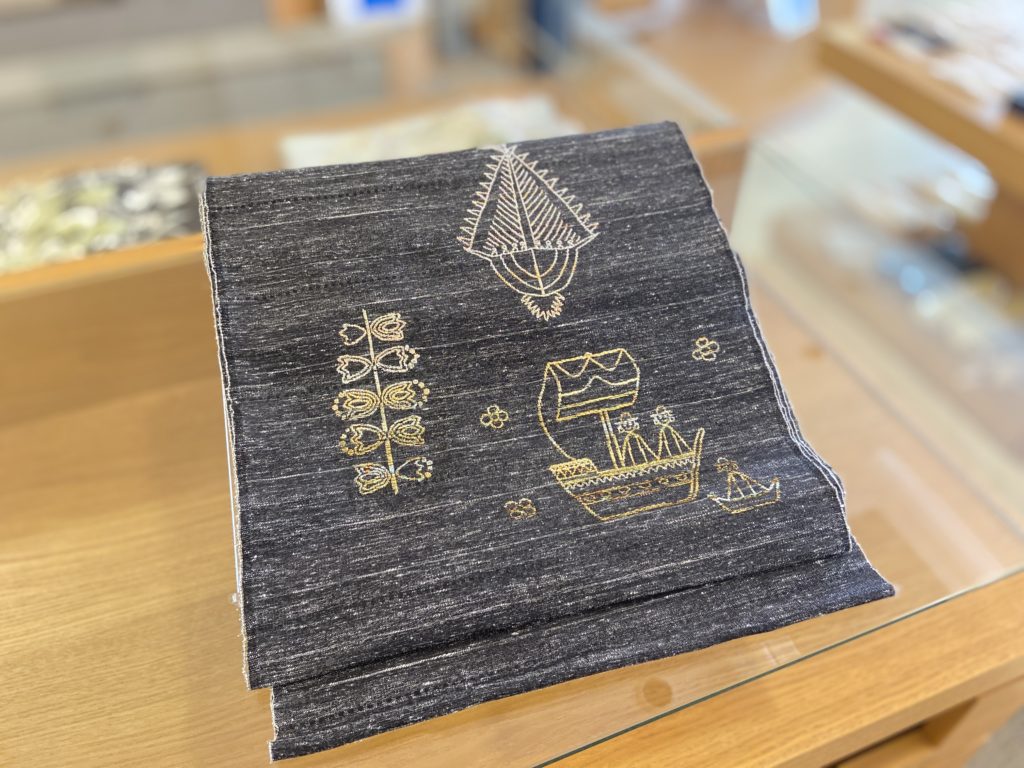 枡屋高尾の捻金名古屋帯 | きもの「絹や」